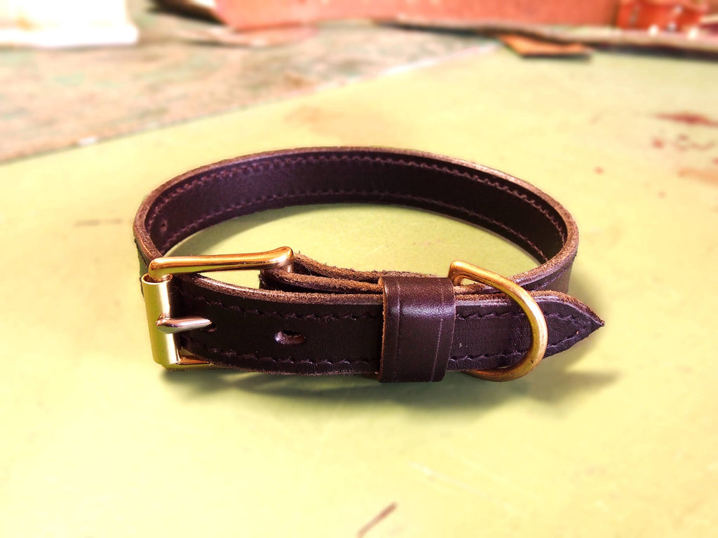 Plain top dog collars